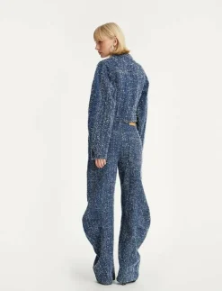 Kvinnor ROTATE Birger Christensen Jeans|DENIM LOOSE FIT PANTS - Vida byxor