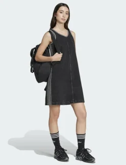 adidas Originals DENIM 3S DRESS - Klänningar|Kvinnor Klänningar & Kjolar