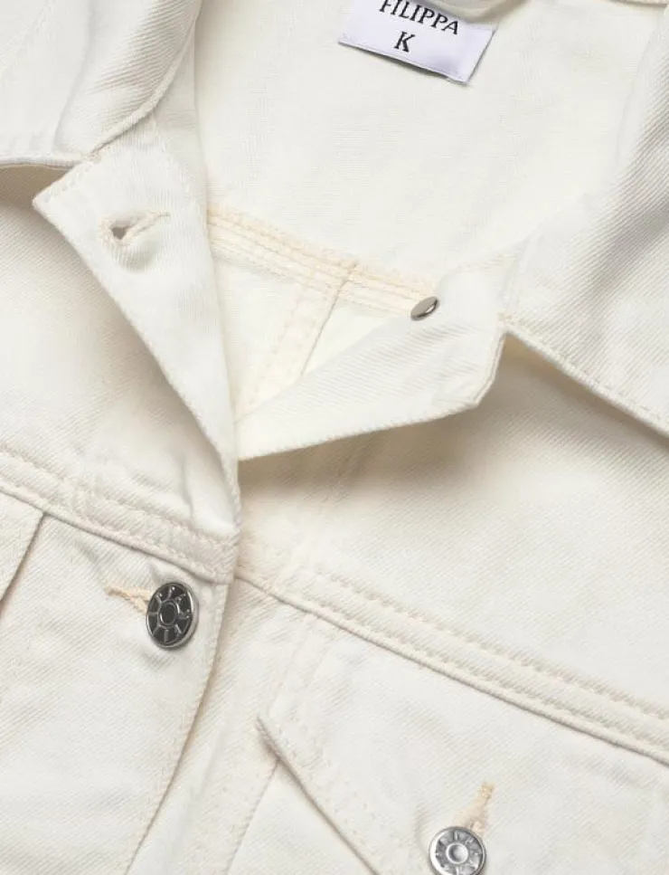 Kvinnor Filippa K Overshirts|Denim Shirt - Jeansjackor