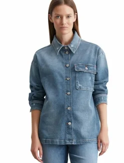Kvinnor Marc O'Polo Overshirts|DENIM SHIRT - Jeansskjortor