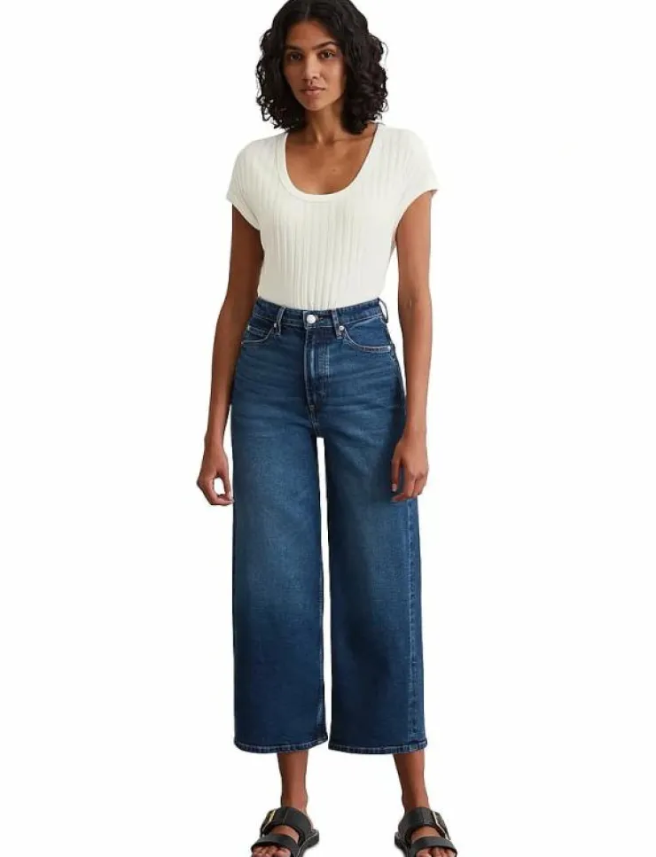 Marc O'Polo DENIM TROUSERS - Vida byxor|Kvinnor Jeans