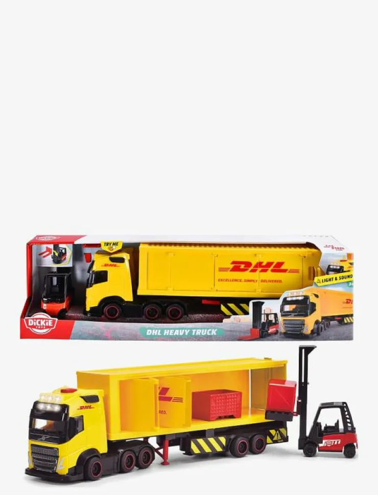 Dickie Toys DHL Truck - Lastbilar|Barn Leksaksfordon & Bilar