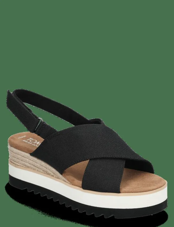 TOMS Diana Crossover - Kilklackar|Kvinnor Espadrillos