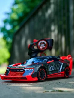 Barn Dickie Toys Radiostyrda Leksaker|Audi S1 E-Tron Quattro Drift Radiostyrd Bil 1:16 - Radiostyrd leksak