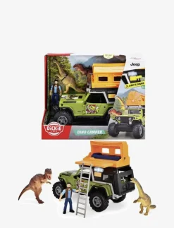 Barn Dickie Toys Leksaksfordon & Bilar|Dino Camper Leksaksbil, 23 cm - Leksaksfordon