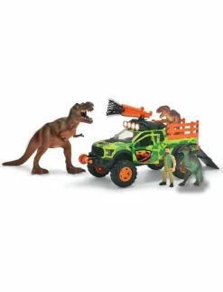 Dickie Toys Dino Jägare Lekset - Lastbilar|Barn Leksaksfordon & Bilar