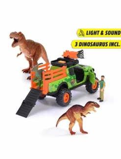 Dickie Toys Dino Jägare Lekset - Lastbilar|Barn Leksaksfordon & Bilar