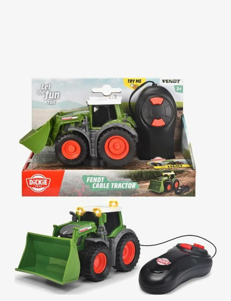 Barn Dickie Toys Radiostyrda Leksaker|Fendt Traktor Sladdstyrd - Radiostyrd leksak