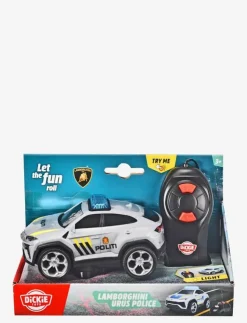 Dickie Toys Lamborghini Norsk Polisbil , 13 cm - Radiostyrd leksak|Barn Radiostyrda Leksaker