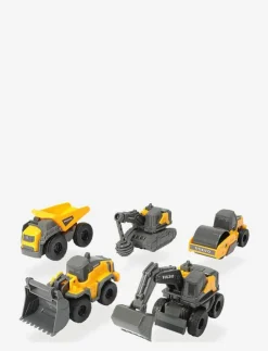 Dickie Toys 5-Pack Volvo Anläggningsfordon - Leksaksfordon|Barn Leksaksfordon & Bilar