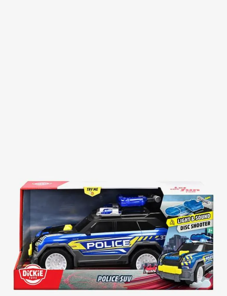 Dickie Toys Police Car SUV, 30 cm - Leksaksbil|Barn Leksaksfordon & Bilar