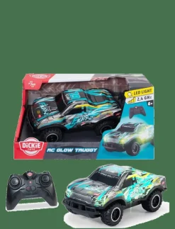 Barn Dickie Toys Radiostyrda Leksaker|Radio Controlled Glow Rally Truck - Radiostyrd leksak