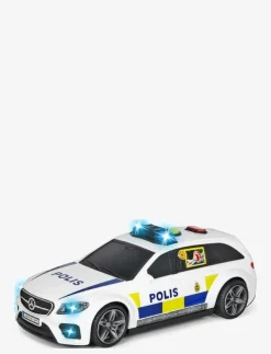 Barn Dickie Toys Leksaksfordon & Bilar|Svensk Mercedes-AMG E43 Polisbil - Leksaksbil