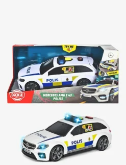 Barn Dickie Toys Leksaksfordon & Bilar|Svensk Mercedes-AMG E43 Polisbil - Leksaksbil