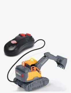 Dickie Toys Volvo Mini Grävmaskin Sladdstyrd - Radiostyrd leksak|Barn Radiostyrda Leksaker