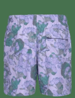 Lyle & Scott Digital Floral Print Swim Short - Badbyxor| Badkläder