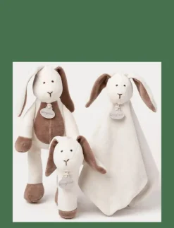 Barn Teddykompaniet Sova|Diinglisar Organic, Rabbit Doudou - Snuttefiltar