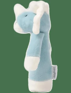 Barn Teddykompaniet Babyleksaker|Babyleksaker|Diinglisar, Skallra, Dino, Teal - Mjukisdjur