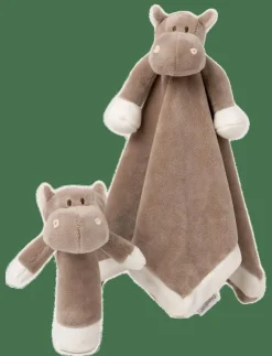 Barn Teddykompaniet Babyleksaker|Babyleksaker|Diinglisar, Skallra, Flodhäst, Mud - Skallror