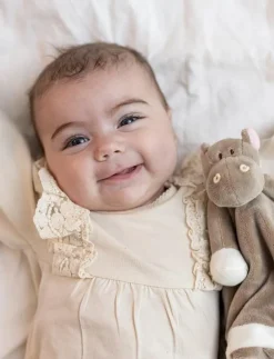 Teddykompaniet Diinglisar, Snuttefilt, Flodhäst, Mud - Snuttefiltar|Barn Sova|Babyleksaker