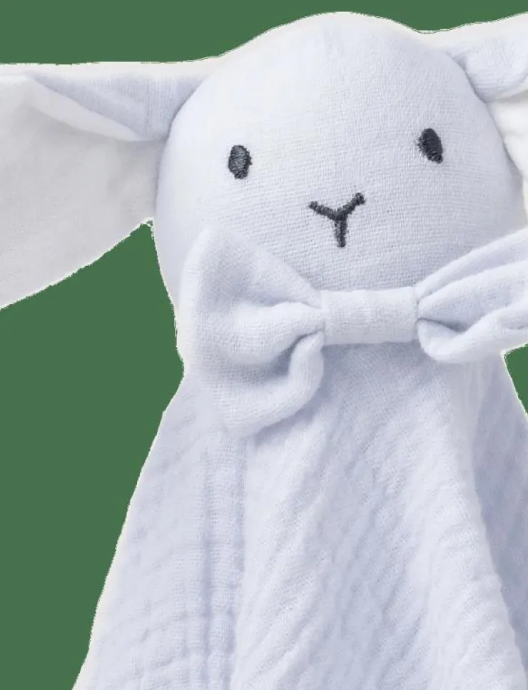 Teddykompaniet Diinglisar, Snuttefilt, Kanin, Muslin, babyblå - Muslindukar|Barn Sova|Sova