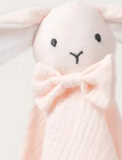 Teddykompaniet Diinglisar, Snuttefilt, Kanin, Muslin, Babyrosa - Snuttefiltar|Barn Sova