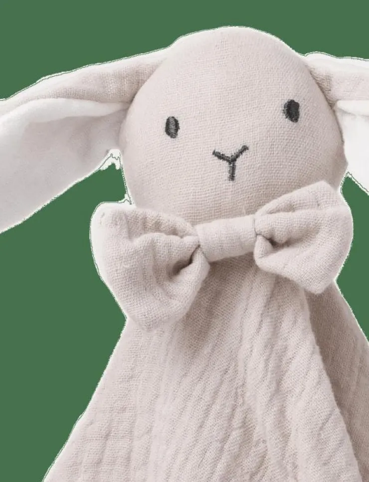 Teddykompaniet Diinglisar, Snuttefilt, Kanin, Muslin, greige - Muslindukar|Barn Sova|Sova