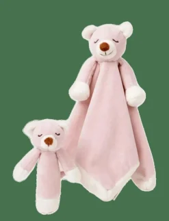 Teddykompaniet Diinglisar, Snuttefilt, Nalle, Dimrosa - Snuttefiltar|Barn Sova|Babyleksaker