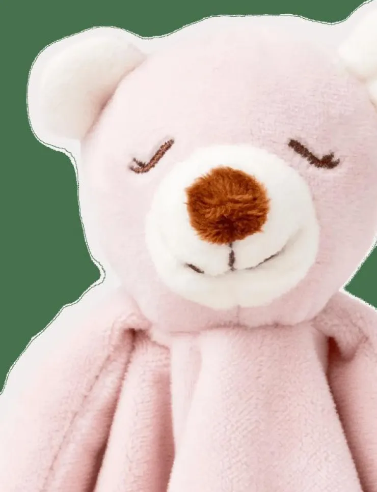 Teddykompaniet Diinglisar, Snuttefilt, Nalle, Dimrosa - Snuttefiltar|Barn Sova|Babyleksaker