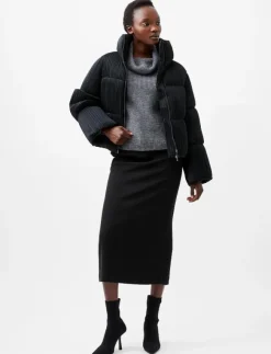 Kvinnor French Connection Jackor & Kappor|DINARA CRINKLE PUFFER - Dun- & vadderade jackor