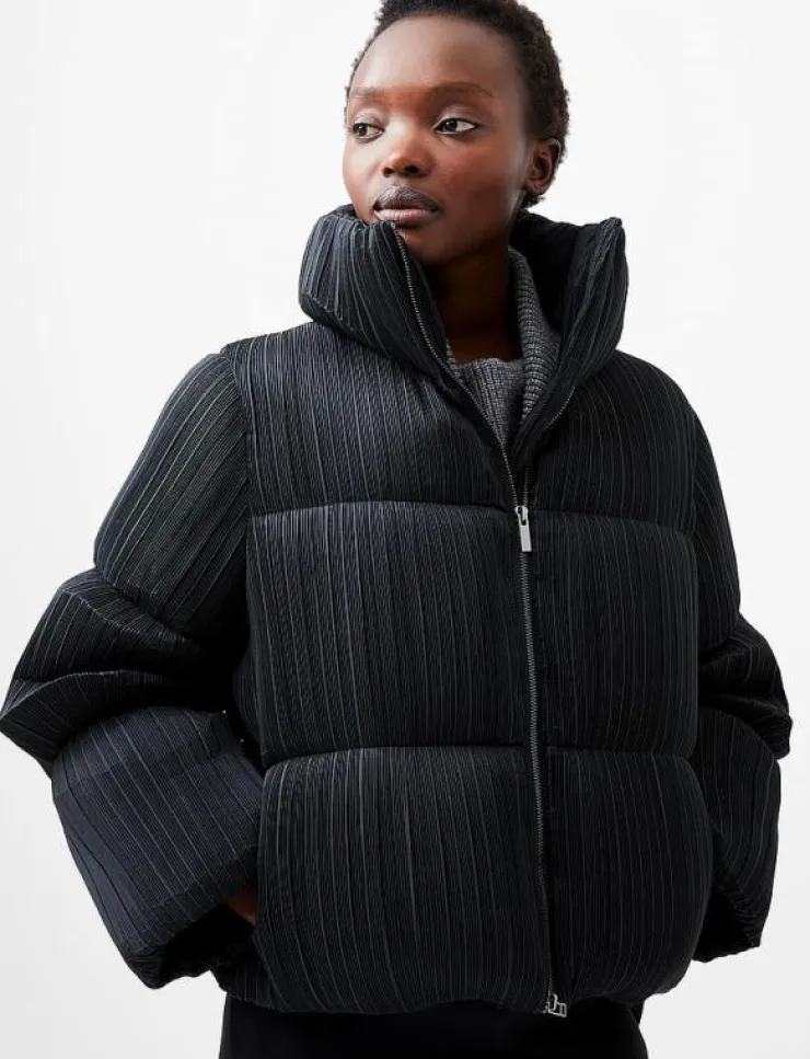 Kvinnor French Connection Jackor & Kappor|DINARA CRINKLE PUFFER - Dun- & vadderade jackor