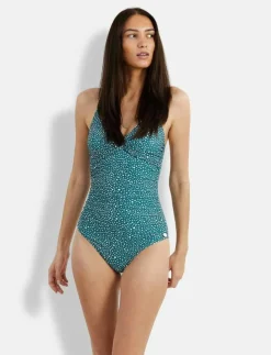 Kvinnor Panos Emporio Badkläder|Ditsy Dots Simi Swimsuit - Baddräkter