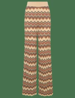 Malina Ditte flared knitted pants - Byxor|Kvinnor Byxor