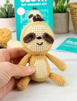 Gift Republic DIY Crochet Sloth - Spel & pussel| Spel & Pussel