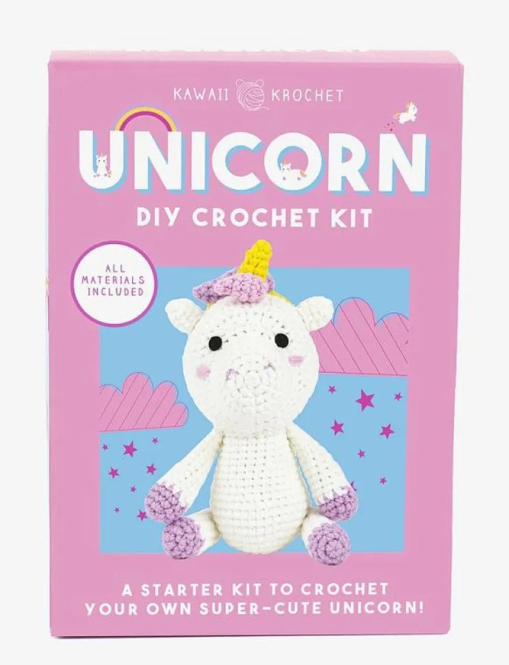 Gift Republic DIY Crochet Unicorn - Spel & pussel| Spel & Pussel
