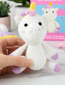 Gift Republic DIY Crochet Unicorn - Spel & pussel| Spel & Pussel