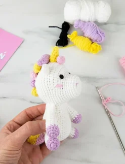 Gift Republic DIY Crochet Unicorn - Spel & pussel| Spel & Pussel