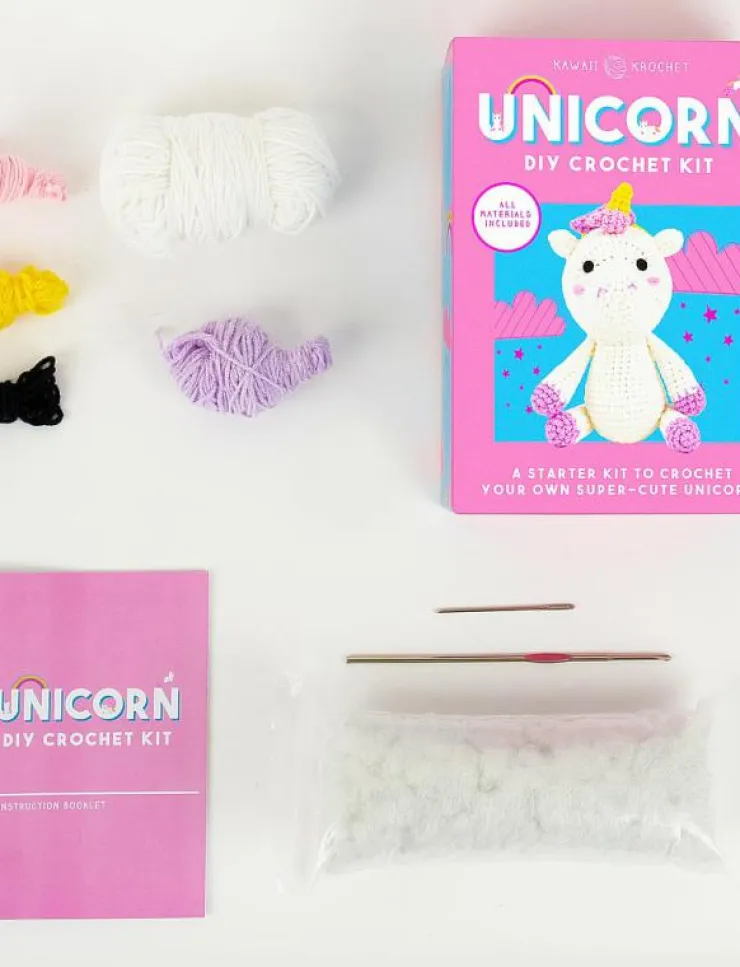 Gift Republic DIY Crochet Unicorn - Spel & pussel| Spel & Pussel