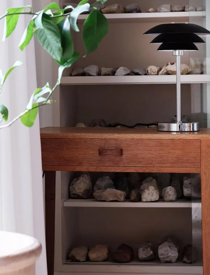 Dyberg Larsen Lampor|DL20 sort bordlampe - Bordslampor