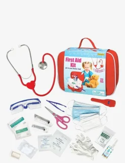 Barn Magni Toys Rollspel|Doctor set in suitcase with 22 pcs. - Doktorsset