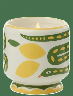 Paddywax Doftljus Adopo, Snake - Wild Lemongrass - Blockljus| Ljus