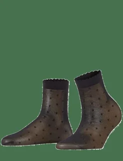 Kvinnor Falke Women Underkläder|Dot 15 Denier Transparent matt - Sockor