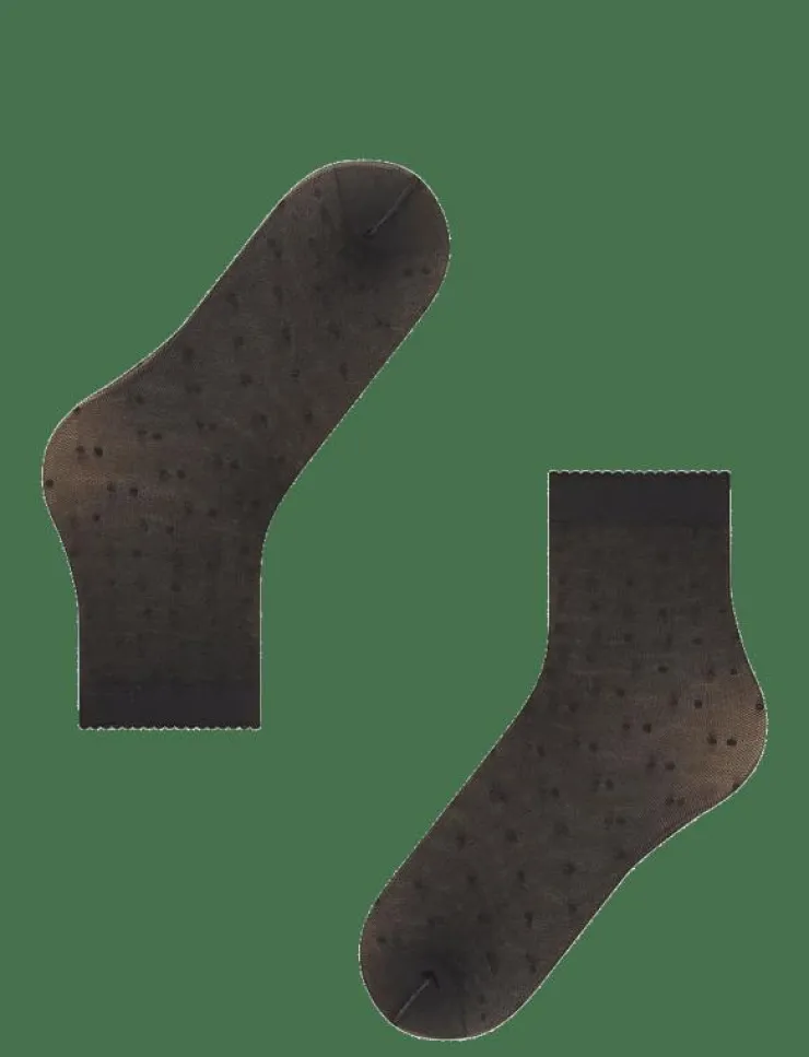 Kvinnor Falke Women Underkläder|Dot 15 Denier Transparent matt - Sockor