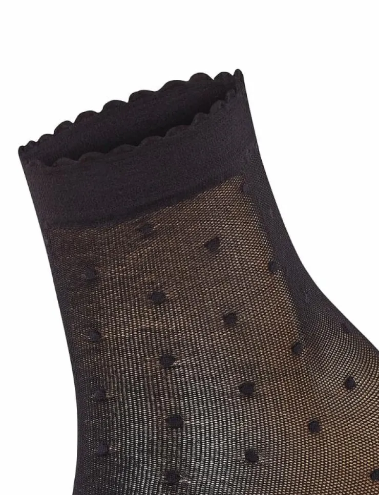 Kvinnor Falke Women Underkläder|Dot 15 Denier Transparent matt - Sockor