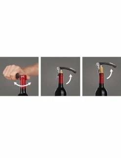 Vacuvin Drink & Bartillbehör|Double Hinged Corkscrew - Vinöppnare & Korkskruvar