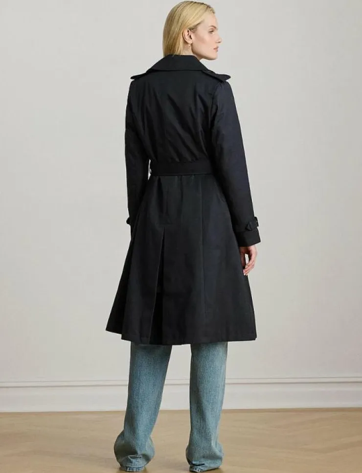 Lauren Ralph Lauren Double-Breasted Belted Trench Coat - Trenchcoats|Kvinnor Jackor & Kappor