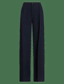 Lauren Ralph Lauren Double-Faced Georgette Wide-Leg Pant - Vida byxor|Kvinnor Plus Size & Curvy|Byxor