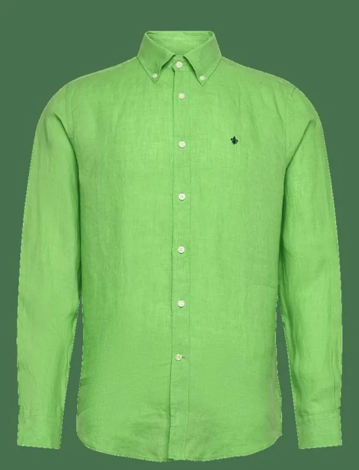 Morris Skjortor|Douglas Linen Shirt-Classic Fit - Linneskjortor