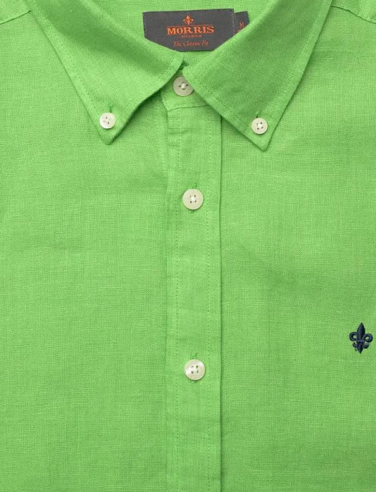 Morris Skjortor|Douglas Linen Shirt-Classic Fit - Linneskjortor