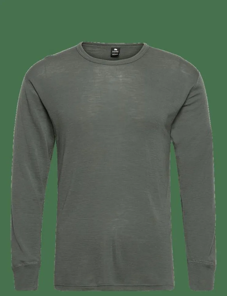 Dovre wool long sleeved t-shir - Pyjamasöverdelar| Pyjamas